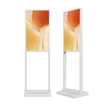 4K 55-inch 500 nits slim Floor LCD digital signage